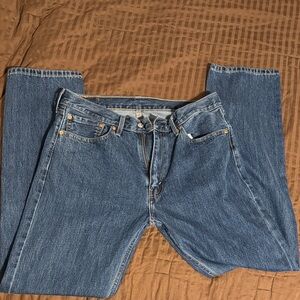 Levi's 505s y2k Dark Blue Denim Jeans 36x34